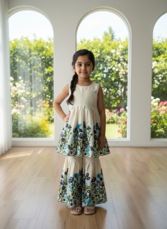 Attraction babi girl sharara set dupatta 