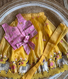 Awesome baby girl lehenga choli 