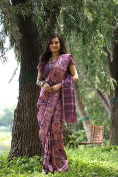 Beneficial tussar silk women's saree 