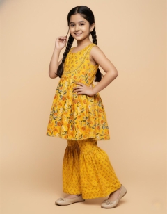 Ethnic beautiful kids sharara dupatta 