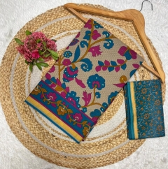 Presenting kalamkari cotton saree 
