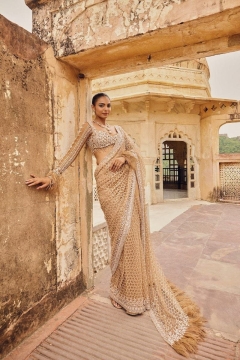Superbly sequence women's saree 
