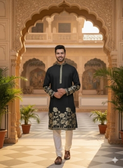 Wedding special silk kurta pajama 